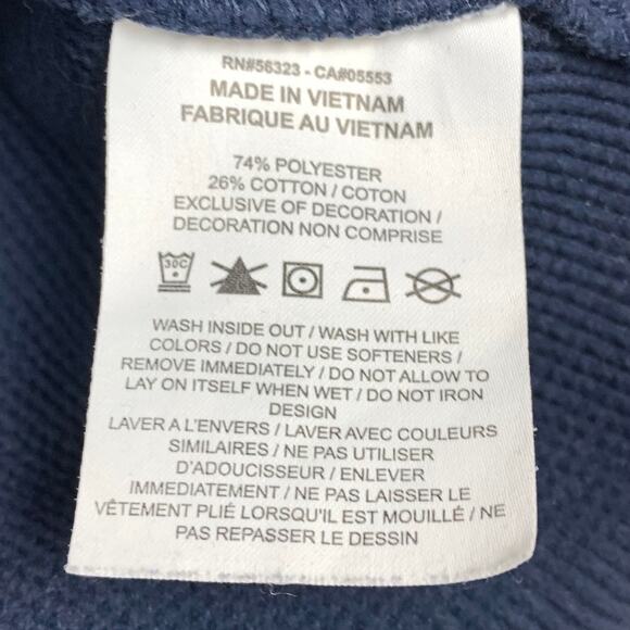 Patriots NFL Nike On Field Apparel Blue Thermal Top Medium Coach Jamael Lett - Picture 5 of 9